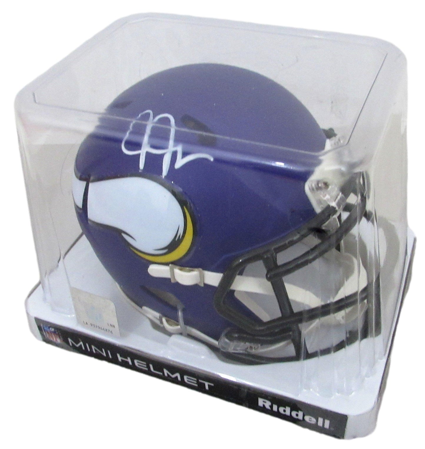 Justin Jefferson Signed/Autographed Mini Football Helmet Vikings PROVA 200048