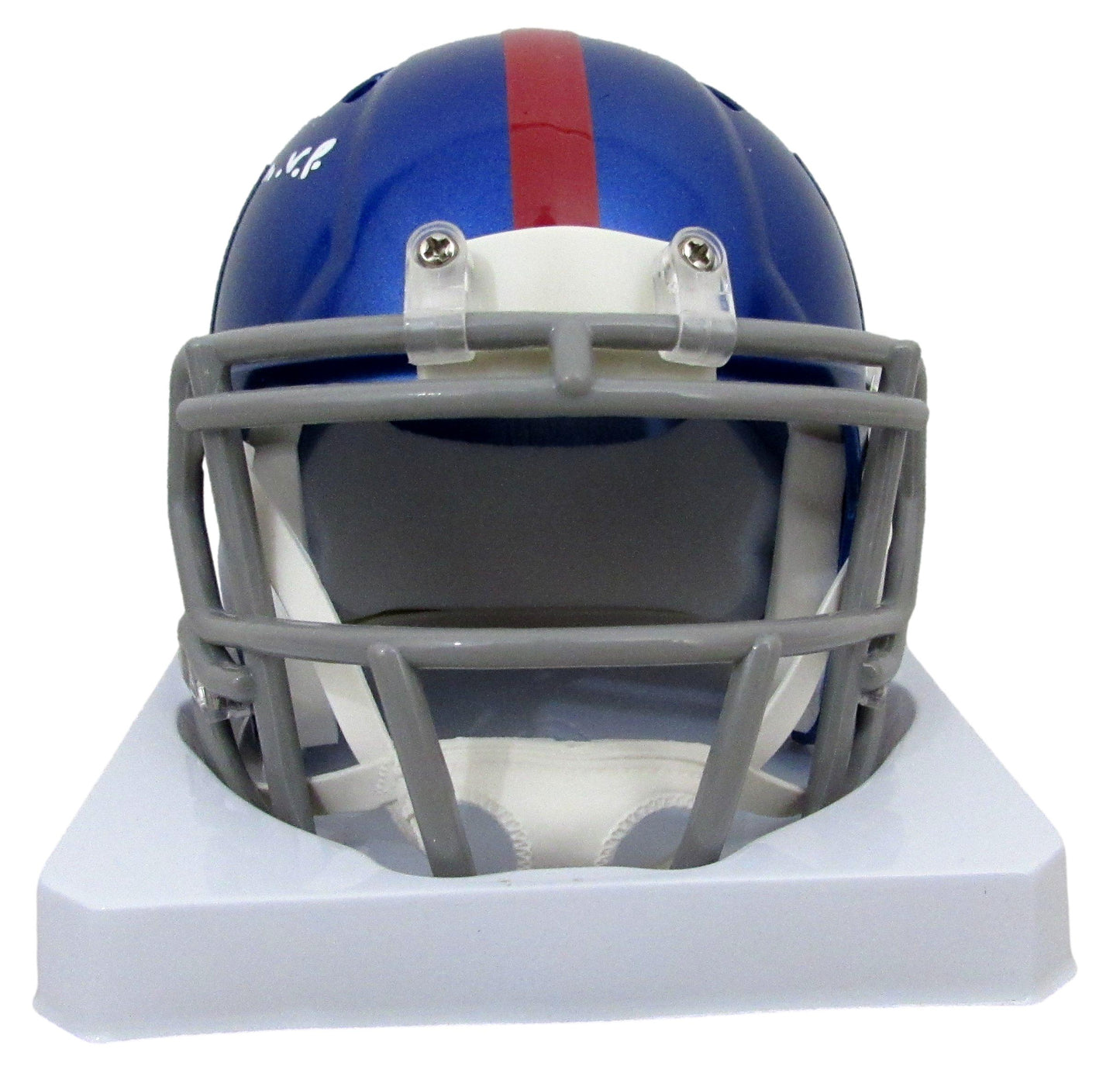 Phil Simms Signed/Inscribed Mini Football Helmet NY Giants Beckett 200049