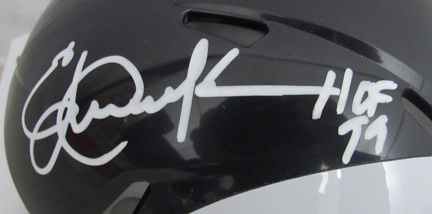 Eric Dickerson HOF Signed/Autographed Mini Football Helmet Rams PROVA 200052