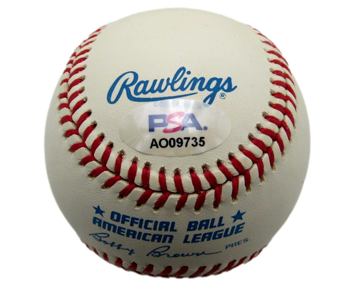 Joe DiMaggio HOF Signed/Autographed OAL Baseball NY Yankees PSA/DNA 200080