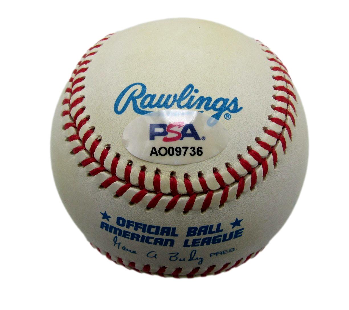 Joe DiMaggio HOF Signed/Autographed OAL Baseball NY Yankees PSA/DNA 200081