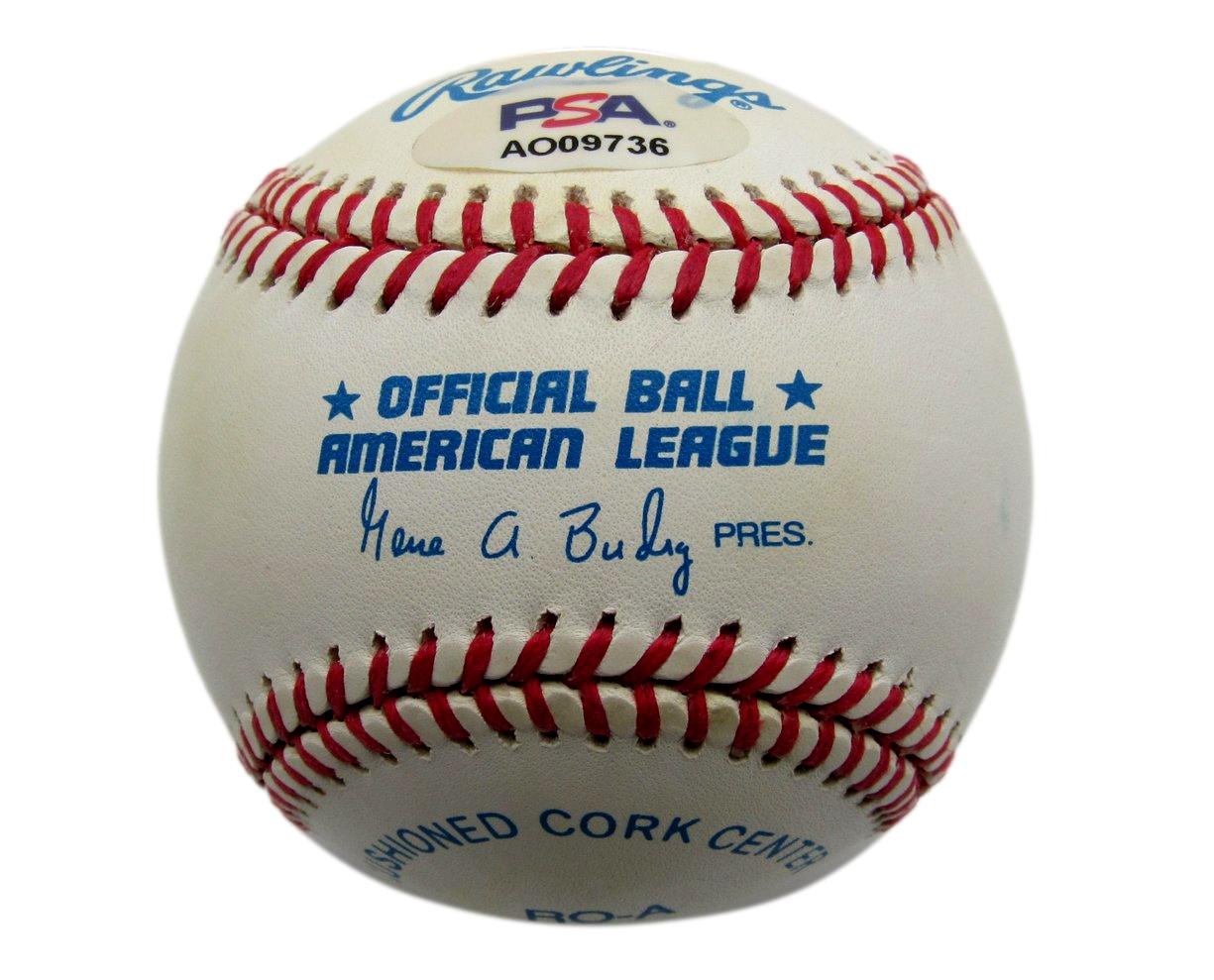 Joe DiMaggio HOF Signed/Autographed OAL Baseball NY Yankees PSA/DNA 200081