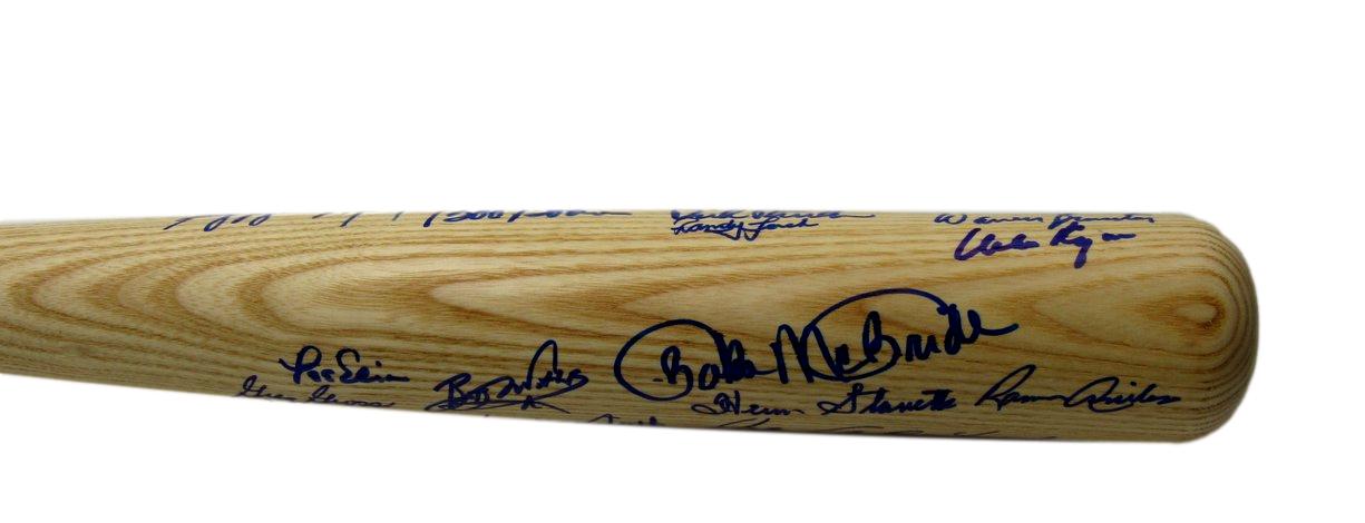 1980 World Series Champs Phillies Bat Signed by 32 Rose McGraw PSA/DNA 200767