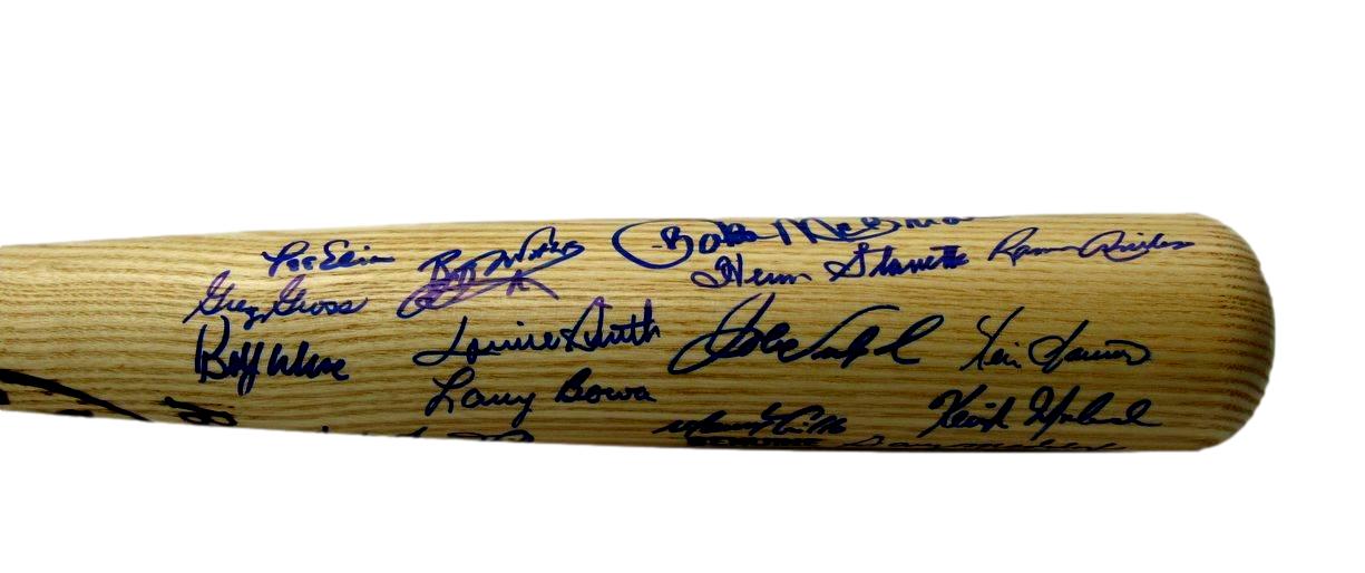 1980 World Series Champs Phillies Bat Signed by 32 Rose McGraw PSA/DNA 200767