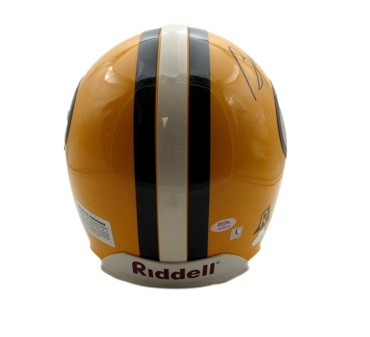 Bart Starr HOF Signed Full Size Proline Football Helmet Packers PSA/DNA 200075