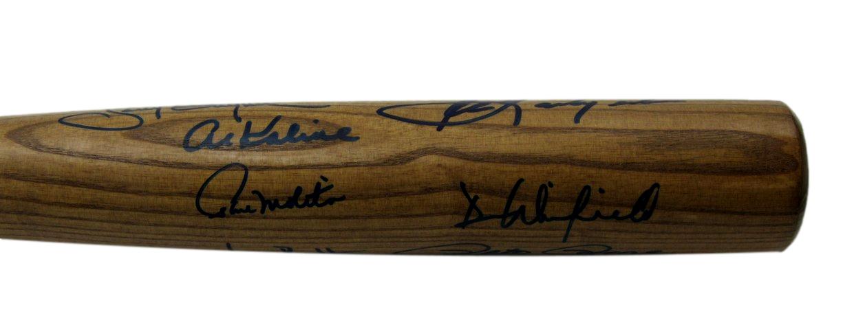 3000 Hit Club Bat Multi-Signed (12) Rose Gwynn Brett HOF ++ 15/60 PSA/DNA 200764