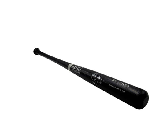 Richie Dick Allen HOF Signed/Inscribe Adirondack Bat Phillies Beckett BAS 200095