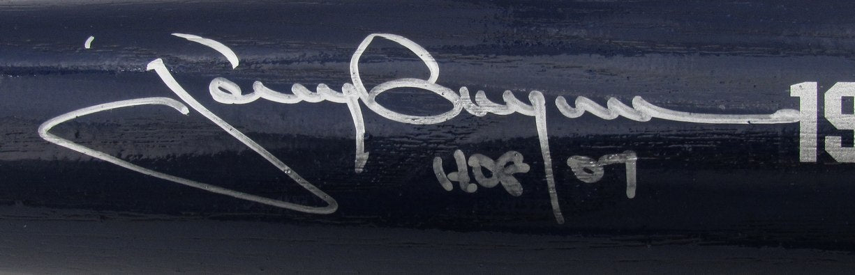 Tony Gwynn HOF Signed/Inscribed Cooperstown Statistic Bat Padres JSA 200103