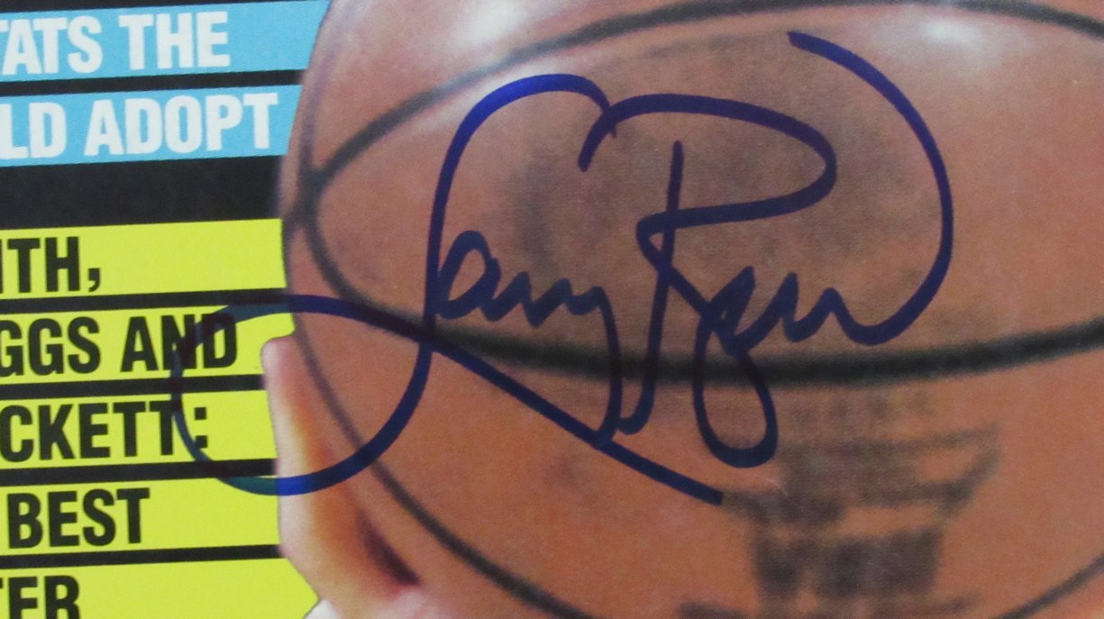 Larry Bird HOF Signed/Auto Nov 1987 SPORT Magazine Newstand PSA/DNA 199060