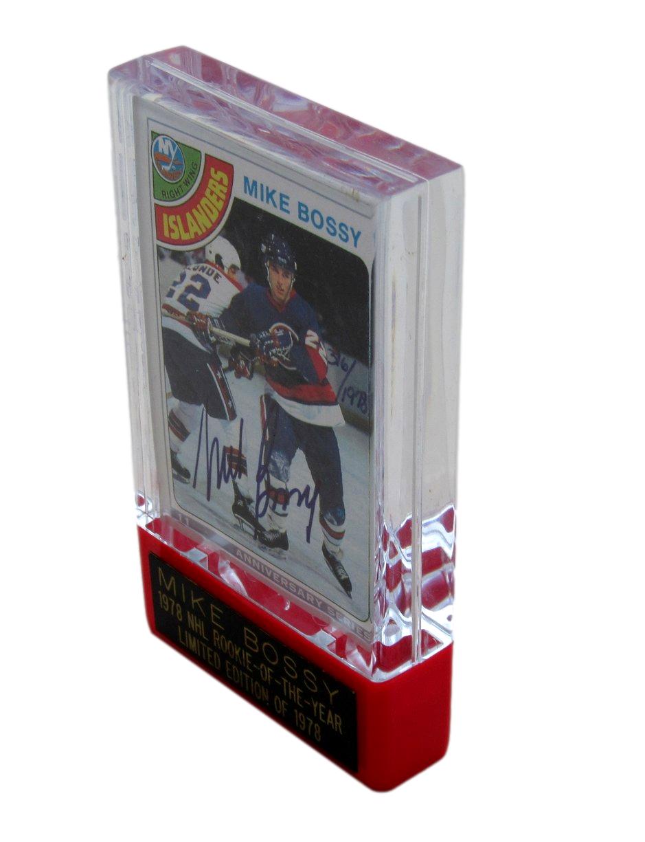 1978 Mike Bossy HOF Signed/Auto Anniversary Series Rookie Card #11 RC  200024