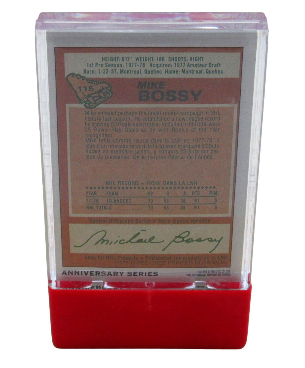 1978 Mike Bossy HOF Signed/Auto Anniversary Series Rookie Card #11 RC  200024