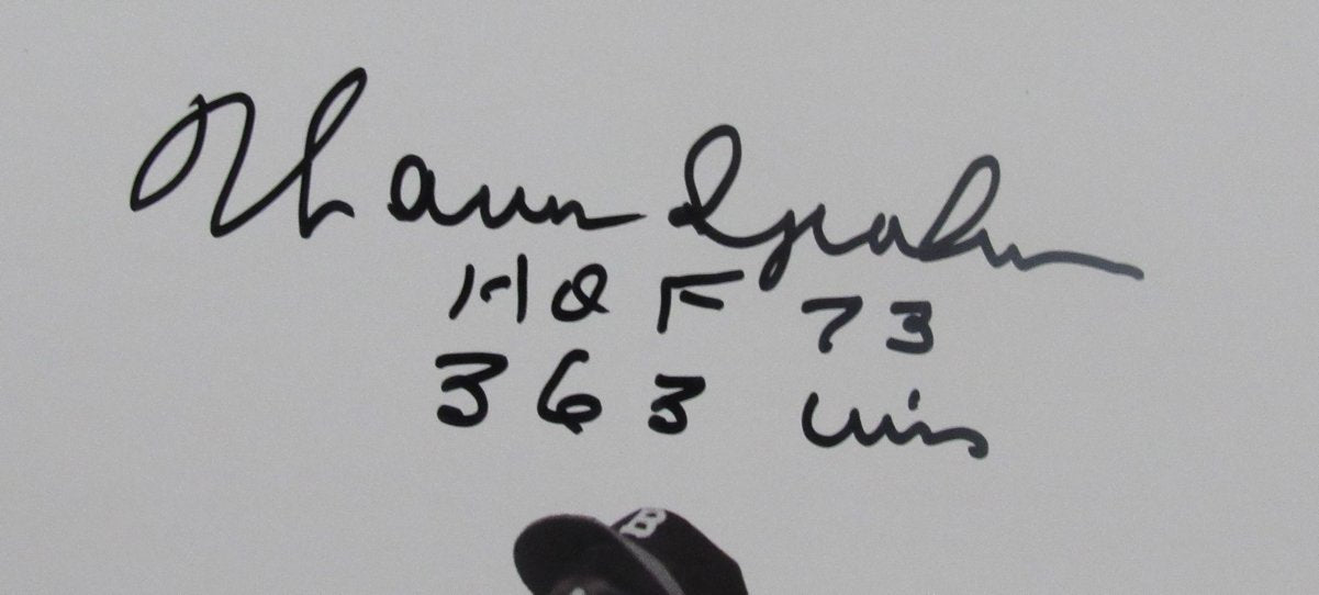 Warren Spahn HOF Signed/Inscribed 10x12 Book Photo Braves JSA 200119