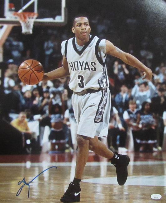Allen Iverson Signed/Autographed 16x20 Photo Georgetown Hoyas JSA 200099