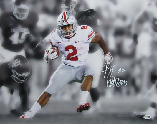 JK Dobbins Signed/Autographed 16x20 Photo Ohio State Buckeyes JSA 200114