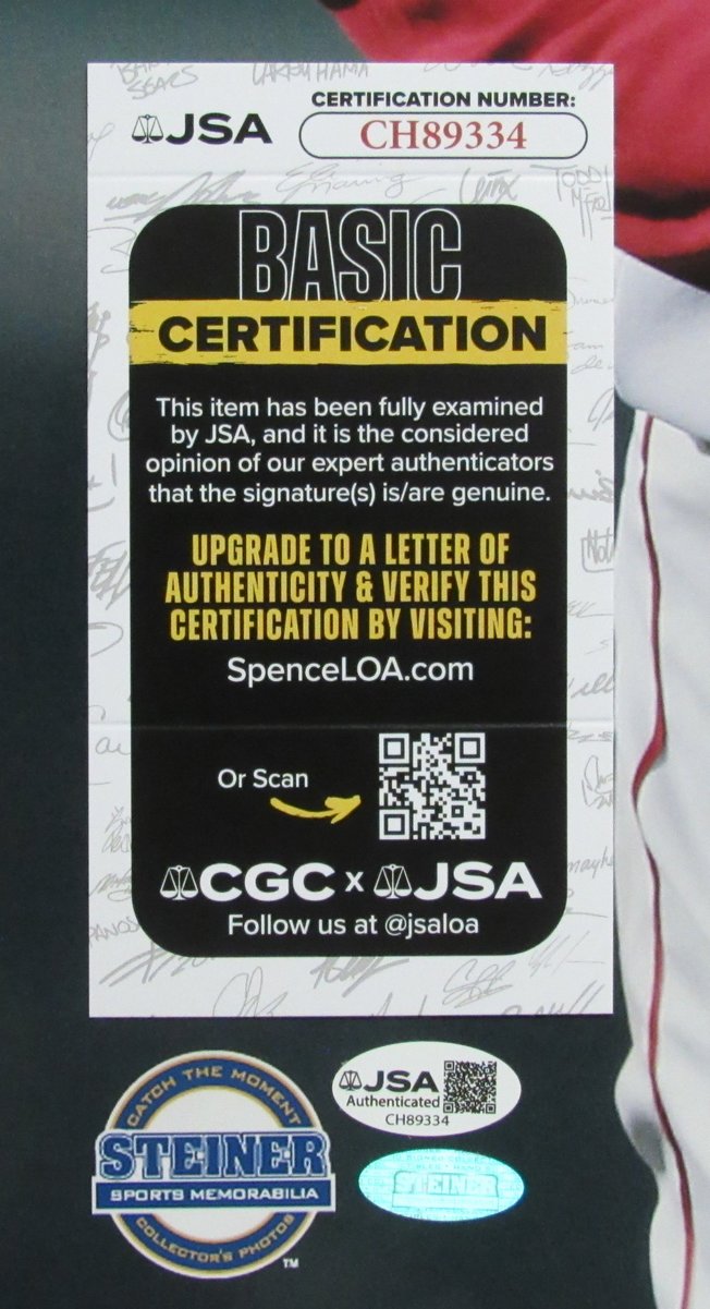 Curt Schilling Signed/Autographed 16x20 Photo Boston Red Sox JSA 200110