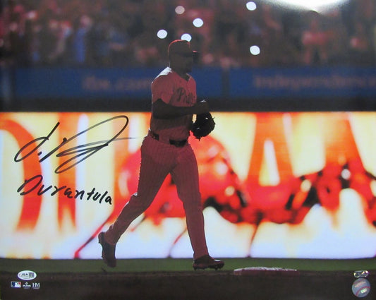 Jhoan Duran Signed/Inscribed "Durantula" 16x20 Photo Phillies JSA 200111