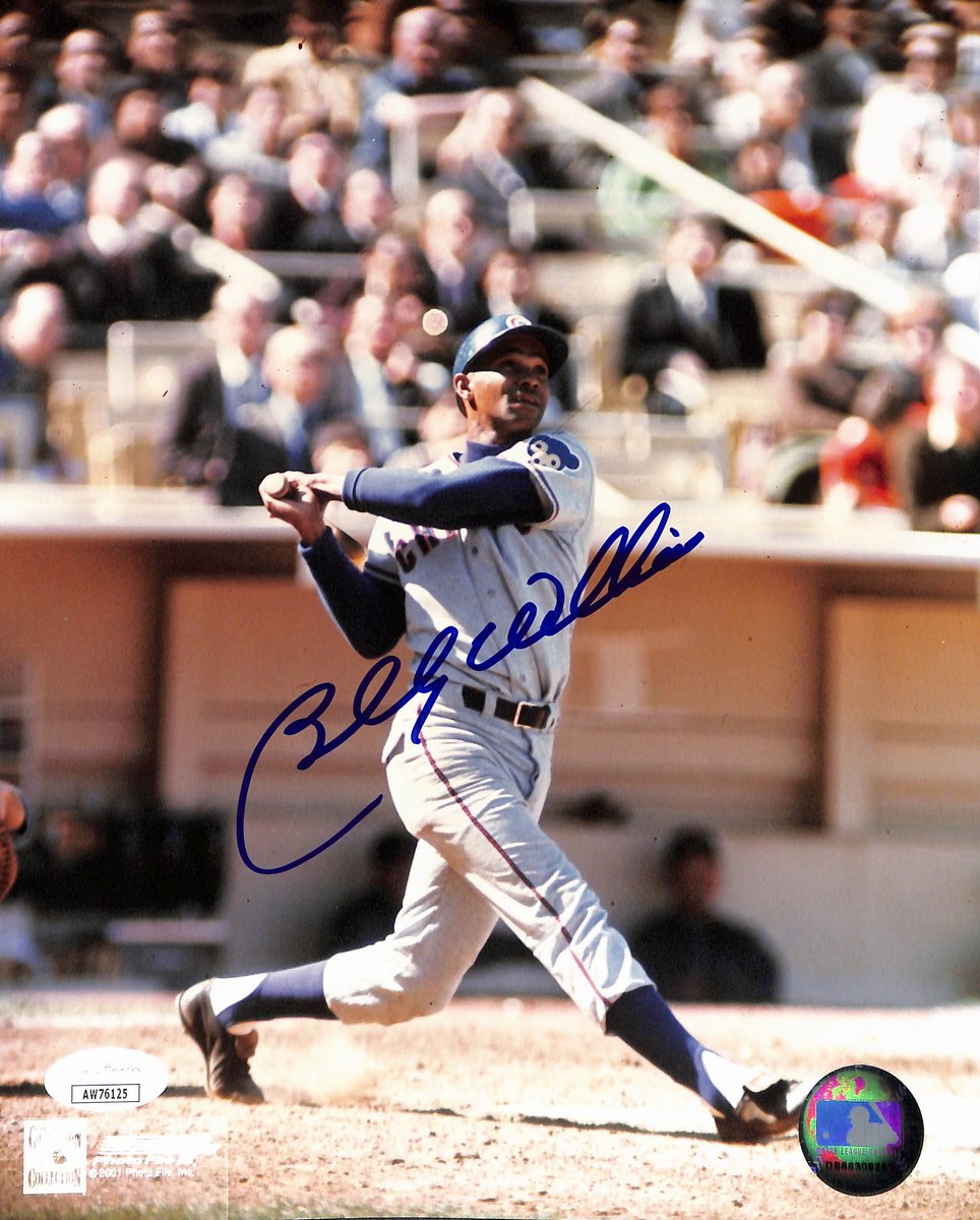 Billy Williams HOF Signed/Autographed 8x10 Photo Chicago Cubs JSA 200234