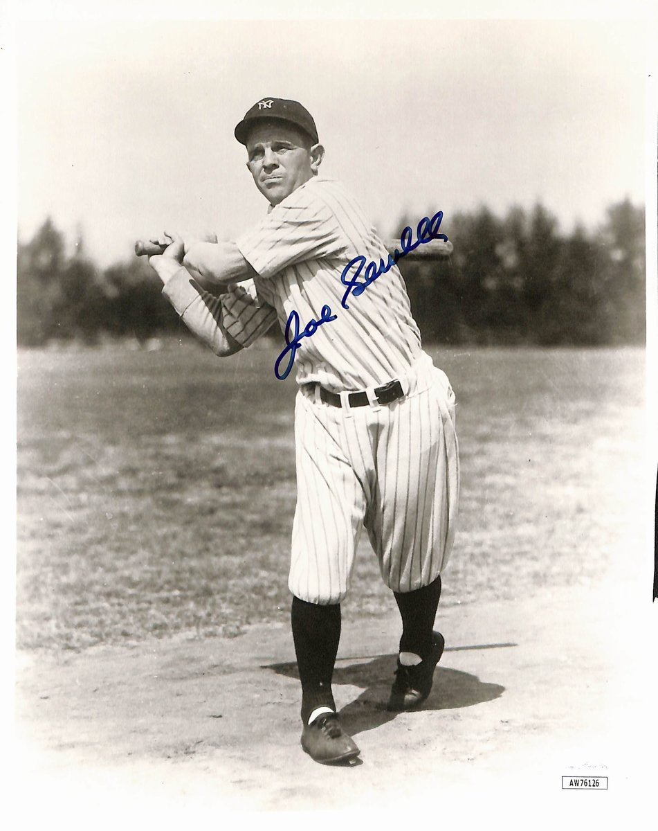 Joe Sewell HOF Signed/Autographed 8x10 Photo New York Yankees JSA 200235
