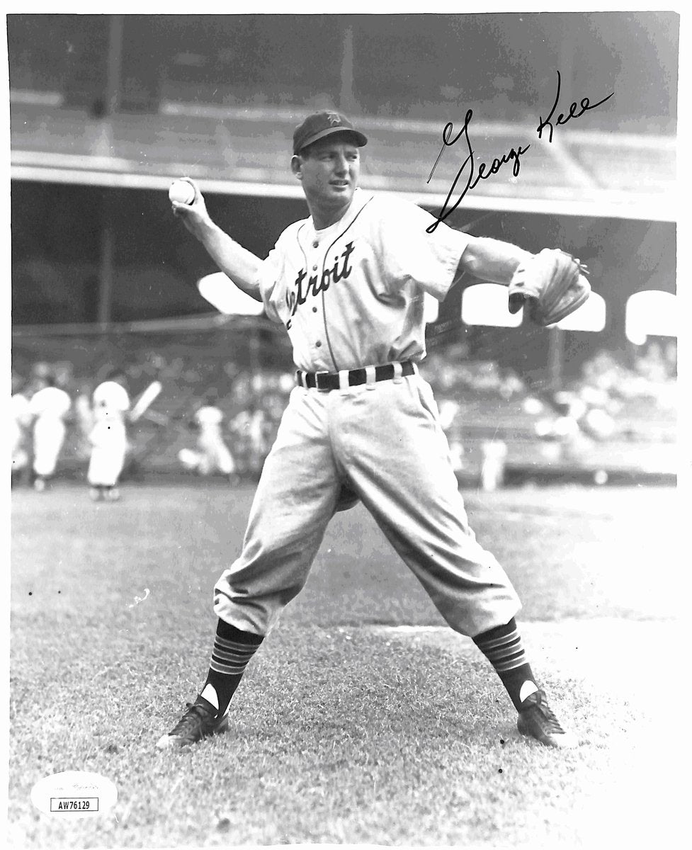 George Kell HOF Signed/Autographed 8x10 Photo Detroit Tigers JSA 200238