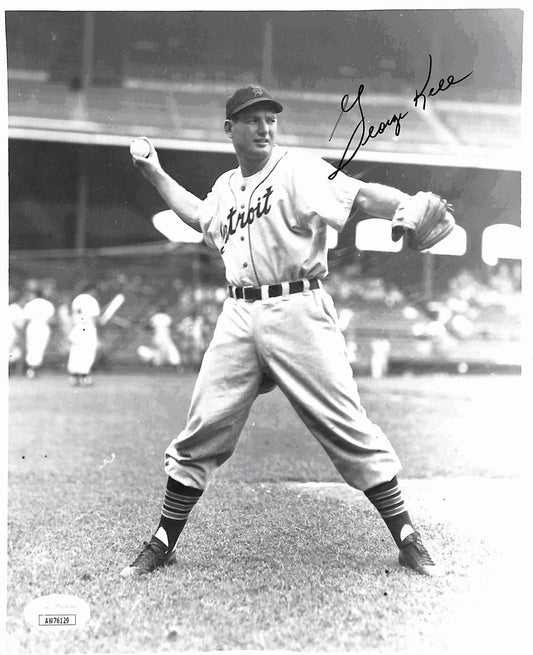 George Kell HOF Signed/Autographed 8x10 Photo Detroit Tigers JSA 200238