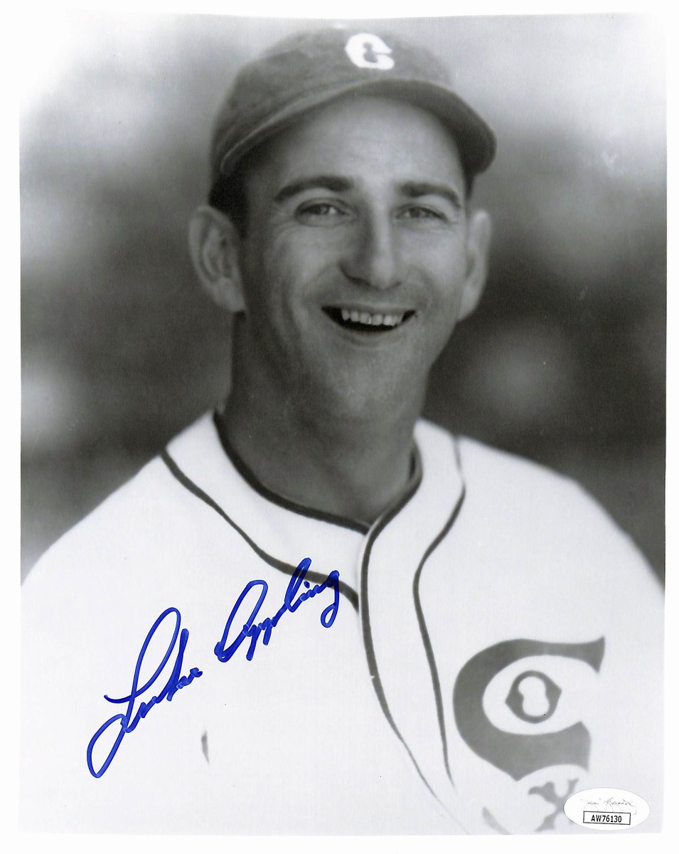Luke Appling HOF Signed/Autographed 8x10 Photo Chicago White Sox JSA 200239