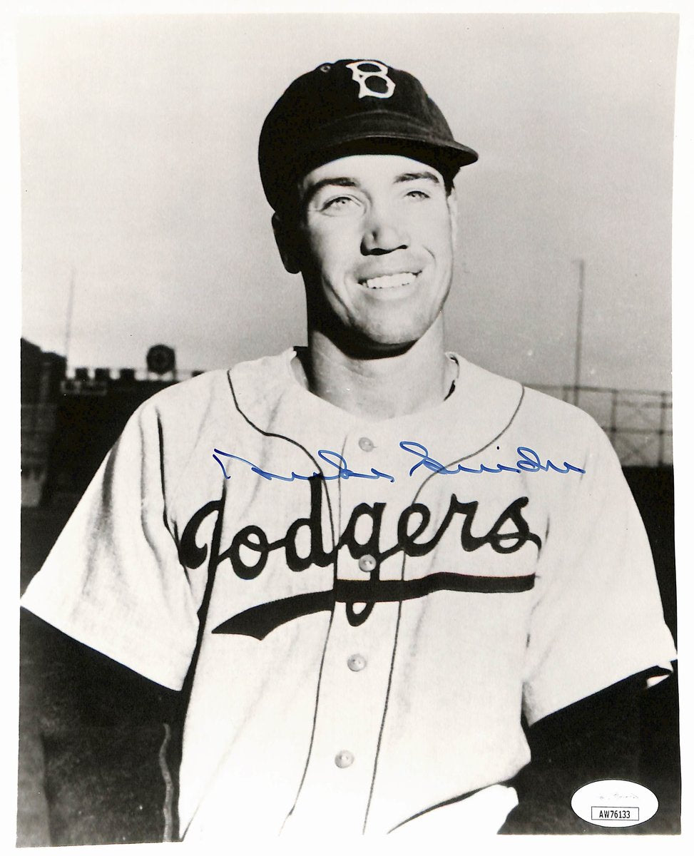 Duke Snider HOF Signed/Autographed 8x10 Photo Brooklyn Dodgers JSA 200241