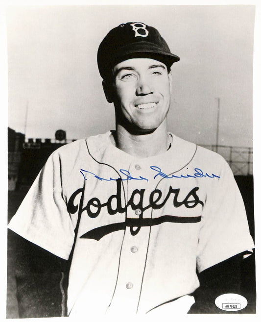 Duke Snider HOF Signed/Autographed 8x10 Photo Brooklyn Dodgers JSA 200241