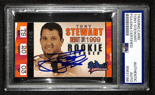 Tony Stewart Signed/Auto 2003 Racing Champions Card #32 PSA/DNA 200478