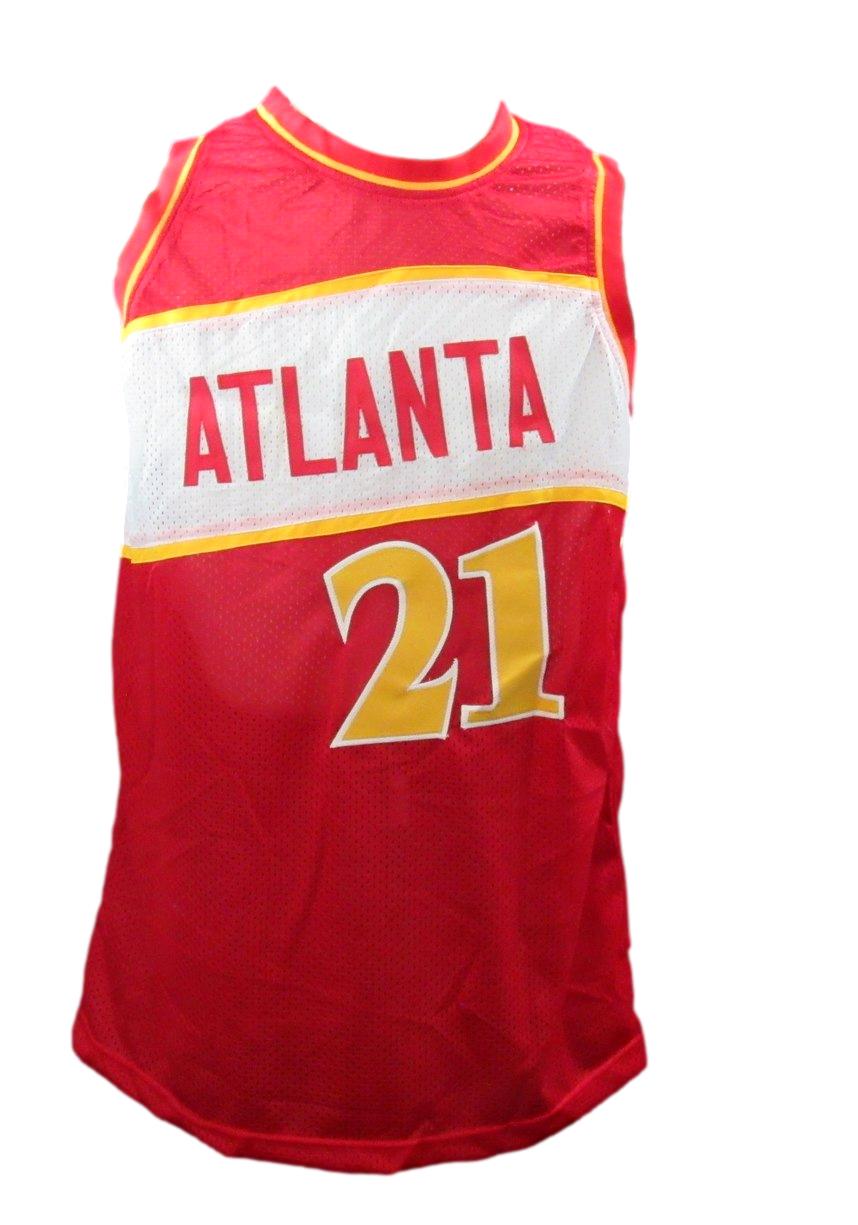 Dominique Wilkins HOF Autographed Custom Basketball Jersey Hawks JSA 200837