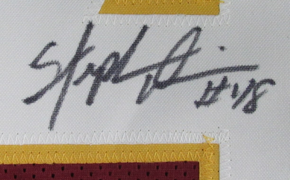 Stephen Davis Signed/Autographed Custom Football Jersey Redskins JSA 200843