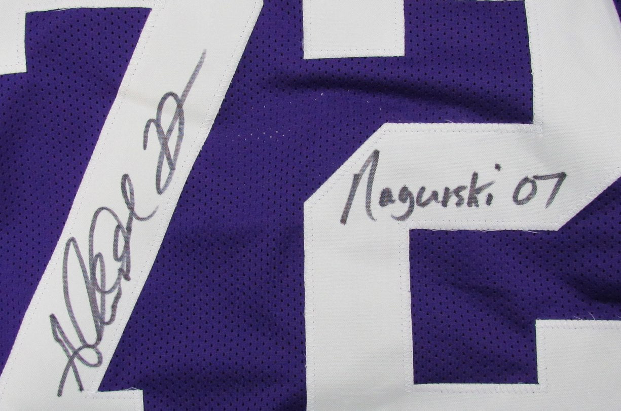 Glenn Dorsey LSU Signed/Inscribed Custom Football Jersey JSA 200836