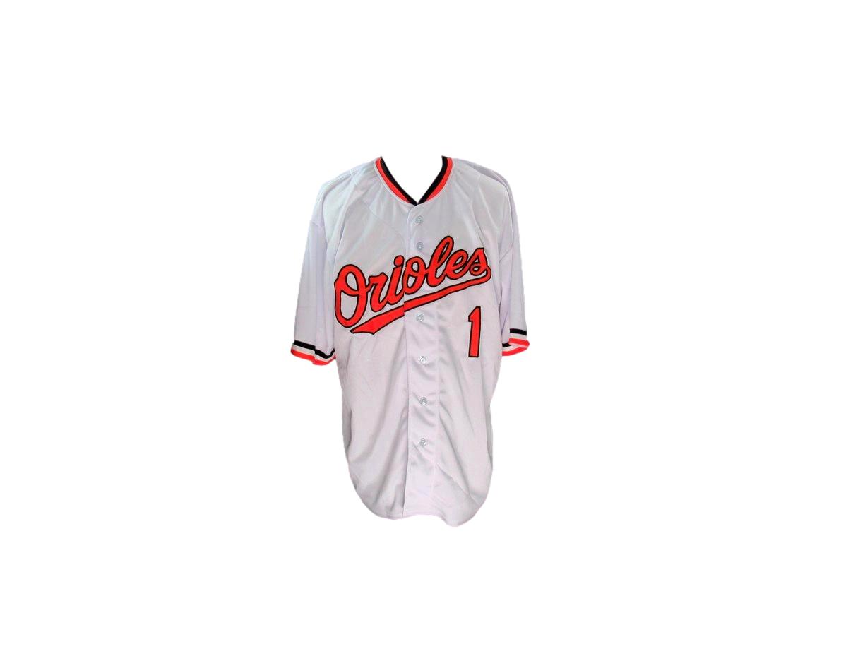 Al Bumbry Signed/Inscribed Custom Baseball Jersey Orioles JSA 200848