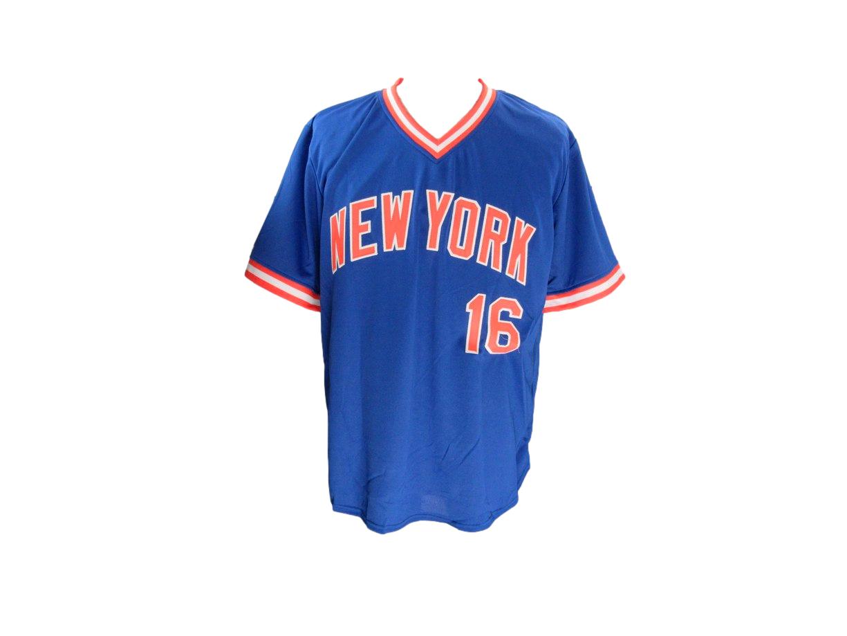 Dwight Doc Gooden Signed/Autographed Custom Baseball Stat Jersey Mets JSA 200853