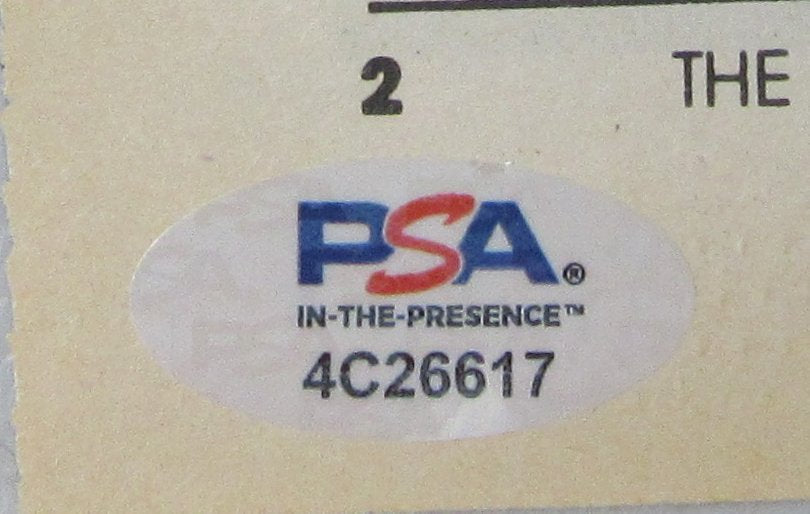 Larry Bird HOF Signed 2/9/1980 The Sporting News NO LABEL Celtics PSA 200883