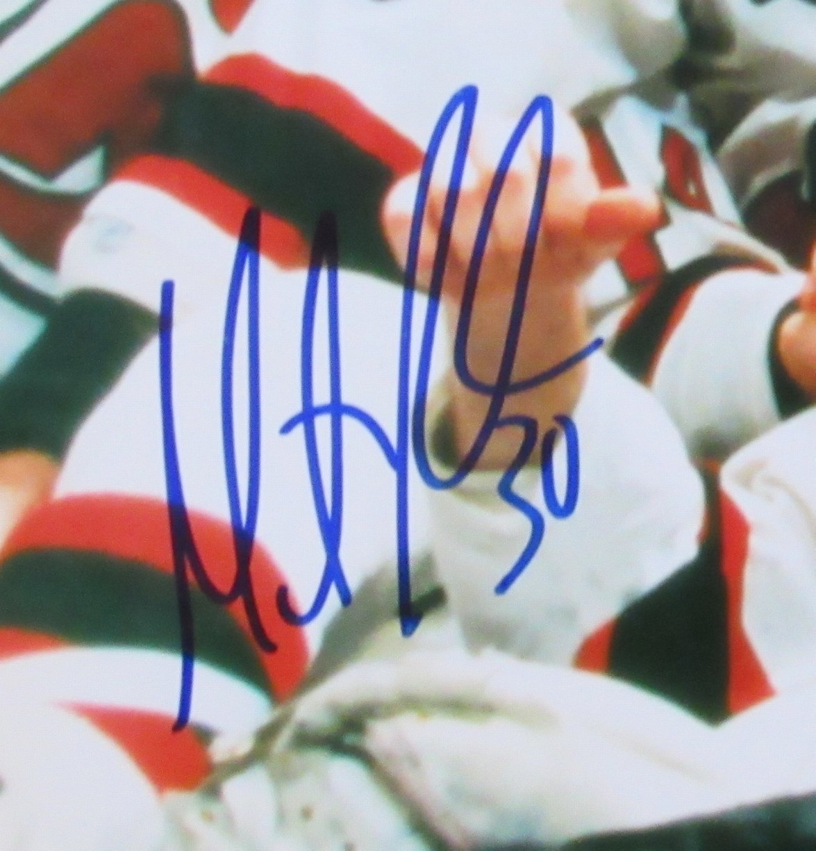 2002-03 New Jersey Devils Stars Multi-Signed by (6) 16x20 Photo PSA 192300