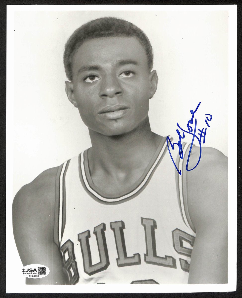 Bob Love HOF Signed/Autographed 8x10 Chicago Bulls JSA 200520