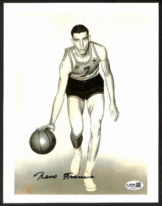 Bevo Francis Signed/Autograph 8x10 Twice Scored 100 Points Rio Grande JSA 200519