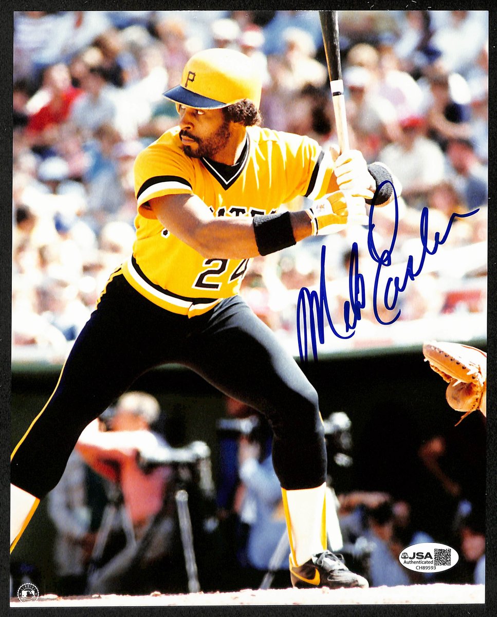 Mike Easler Signed/Autographed 8x10 Photo Pittsburgh Pirates JSA 199158