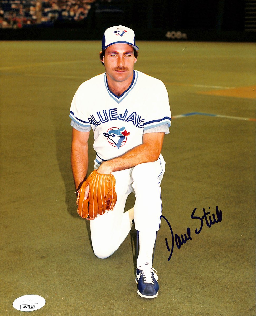 Dave Steib Signed/Autographed 8x10 Photo Toronto Blue Jays JSA 200246