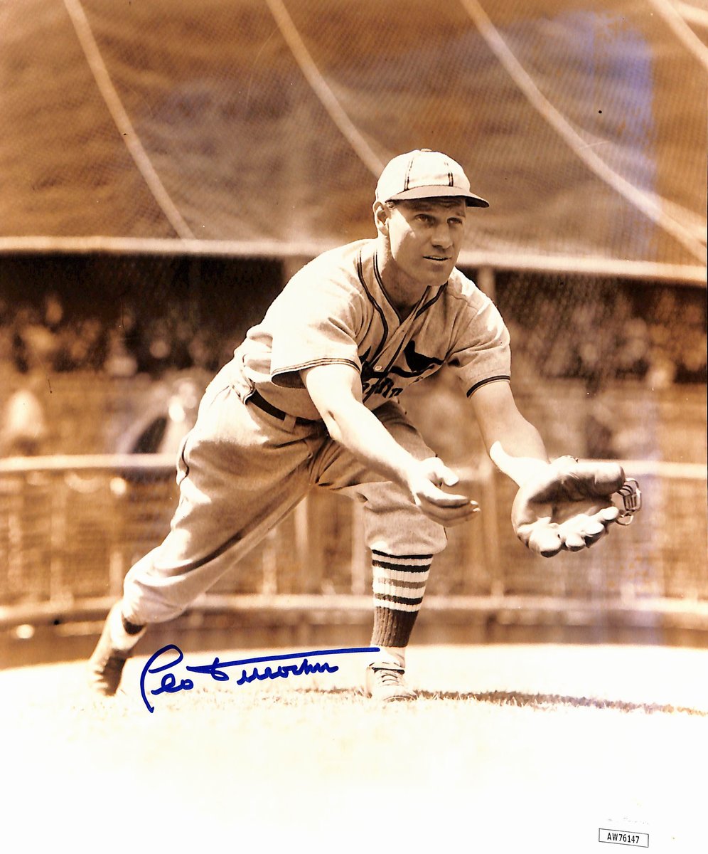 Leo Durocher HOF Signed/Autographed 8x10 Photo St. Louis Cardinals JSA 200256