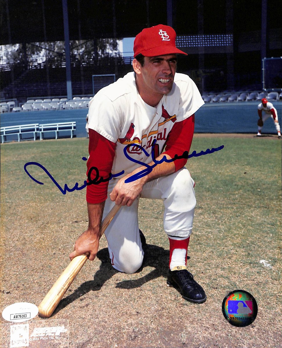 Mike Shannon Signed/Autographed 8x10 Photo St. Louis Cardinals JSA 200264