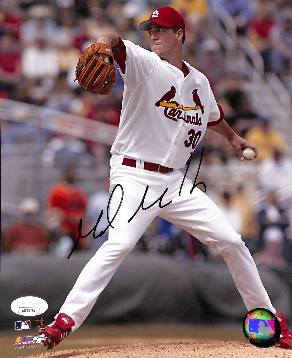 Mark Mulder Signed/Autographed 8x10 Photo St. Louis Cardinals JSA 200265