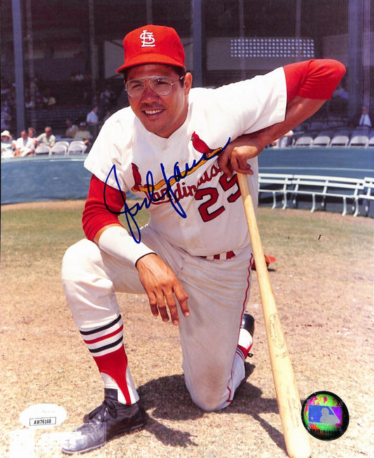 Julian Javier Signed/Autographed 8x10 Photo St. Louis Cardinals JSA 200269