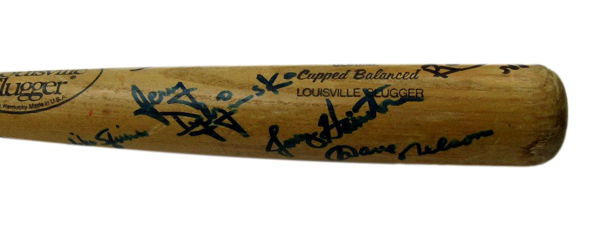1983 50th Anniversary White Sox All Star Game Signed by 11 Baseball Bat 196284
