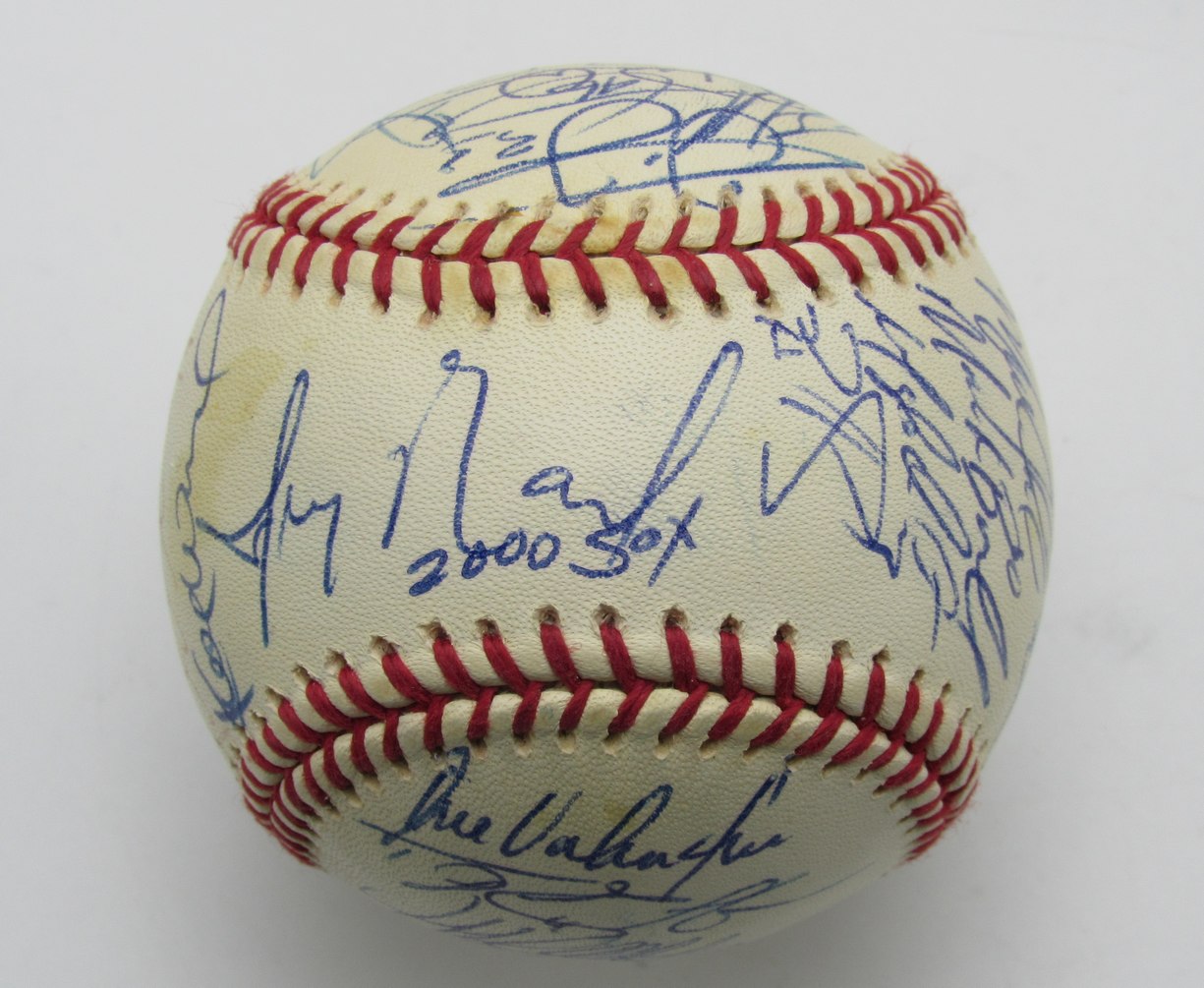 2000 Chicago White Sox Team Multi-Signed/Auto (29) OML Baseball Thomas 196339