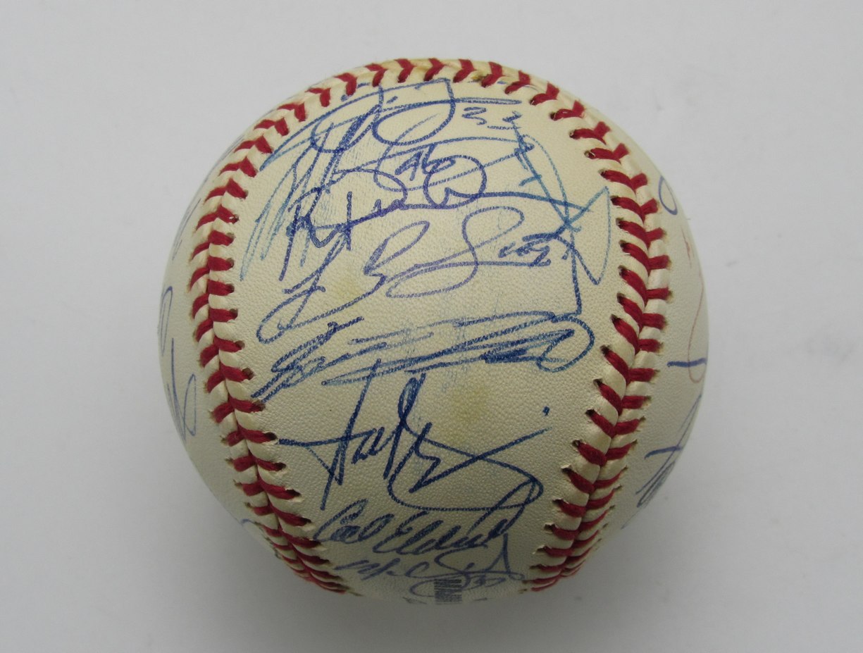 2000 Chicago White Sox Team Multi-Signed/Auto (29) OML Baseball Thomas 196339