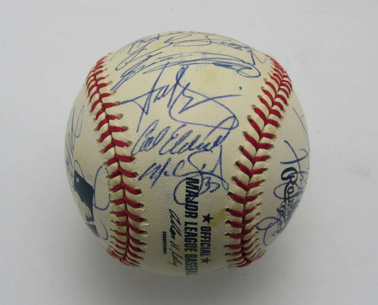 2000 Chicago White Sox Team Multi-Signed/Auto (29) OML Baseball Thomas 196339
