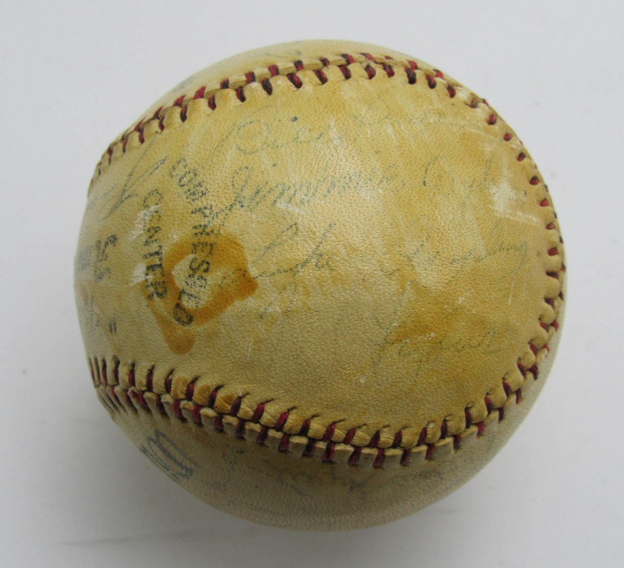 1933 Chicago White Sox Team Multi-Signed (18) Baseball Ferrell Appling 196331