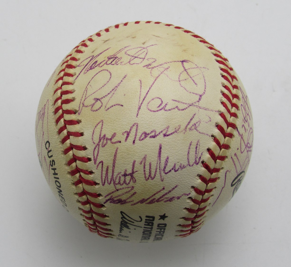 1991 Chicago White Sox Team Multi-Signed/Auto (21) ONL Baseball Sosa 196344