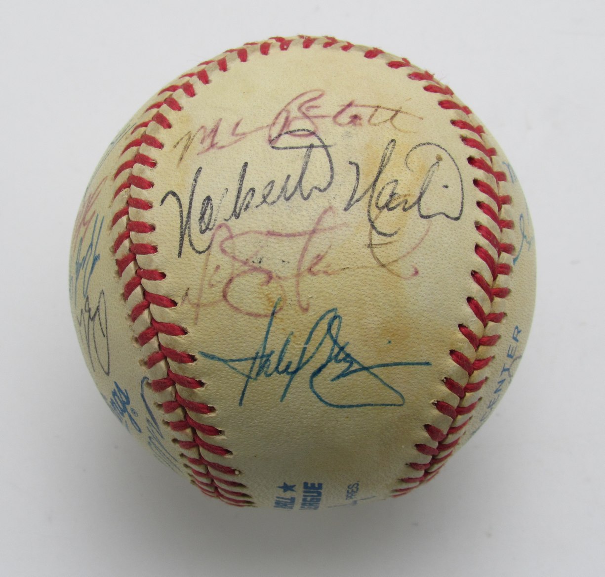 1996 Chicago White Sox Team Multi-Signed/Auto (21) OAL Baseball Thomas 196347